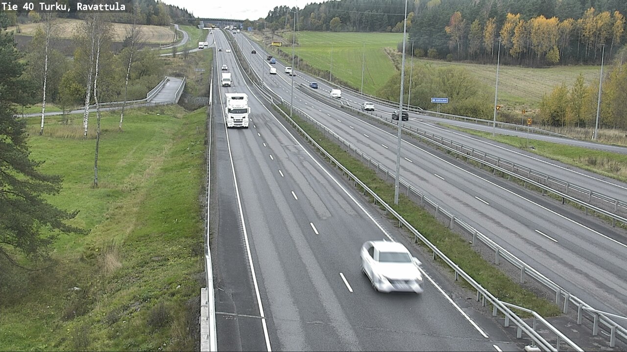 Kelikamera Kaarina, Ravattula, Tie 40 Naantaliin