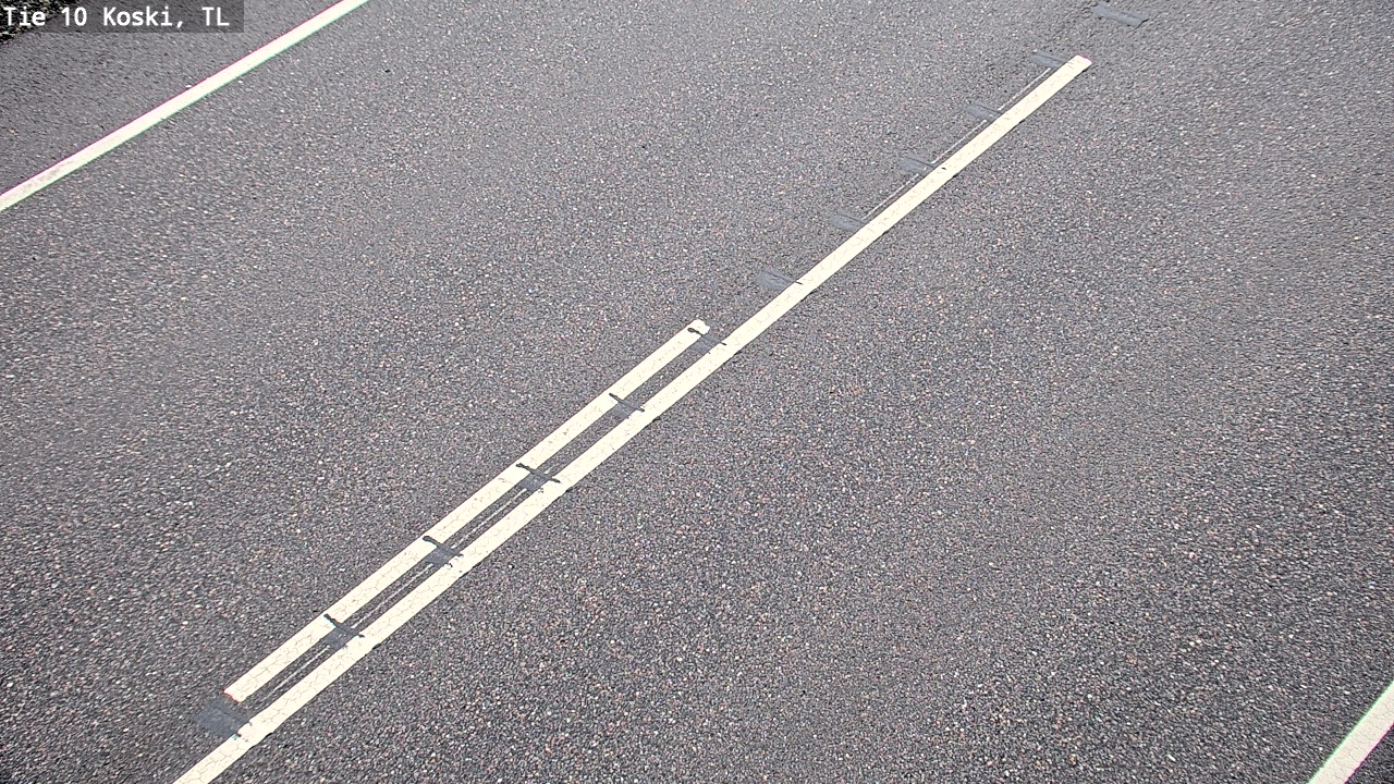 Kelikamera , Koski TL, Tienpinta