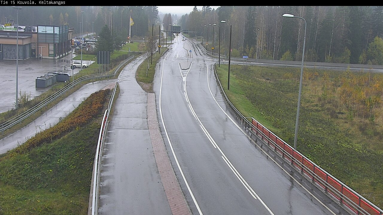 Kelikamera Kouvola, Keltakangas, Tie 353 Myllykoskelle