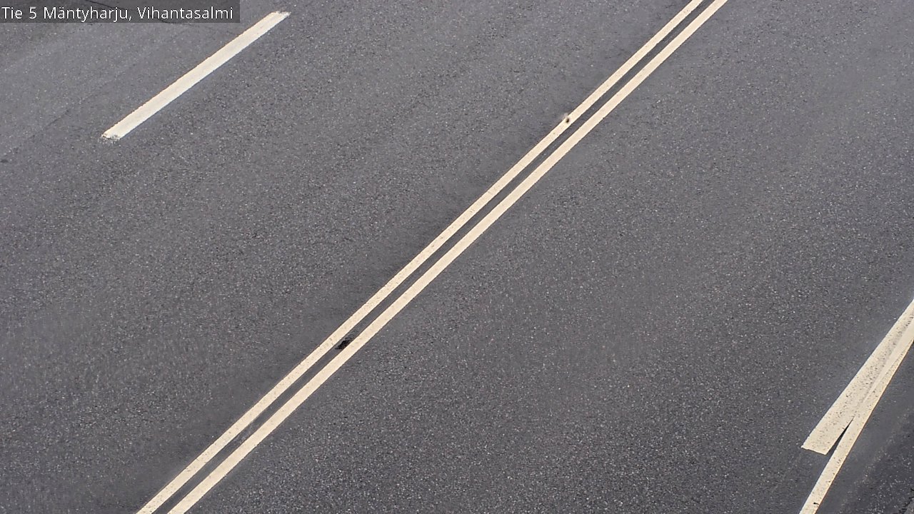Kelikamera Mäntyharju, Vihantasalmi, Tienpinta