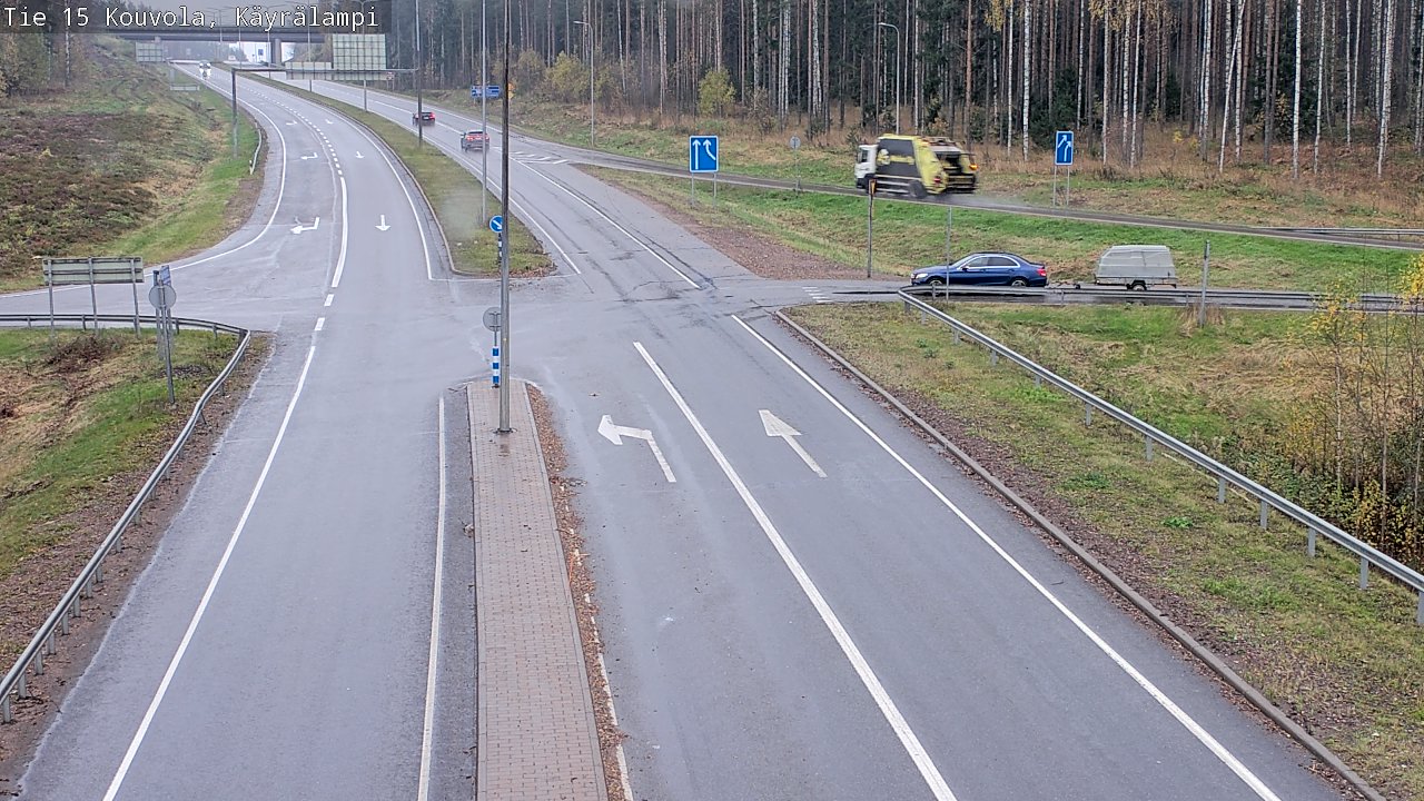 Kelikamera Kouvola, Käyrälampi, Kotkaan