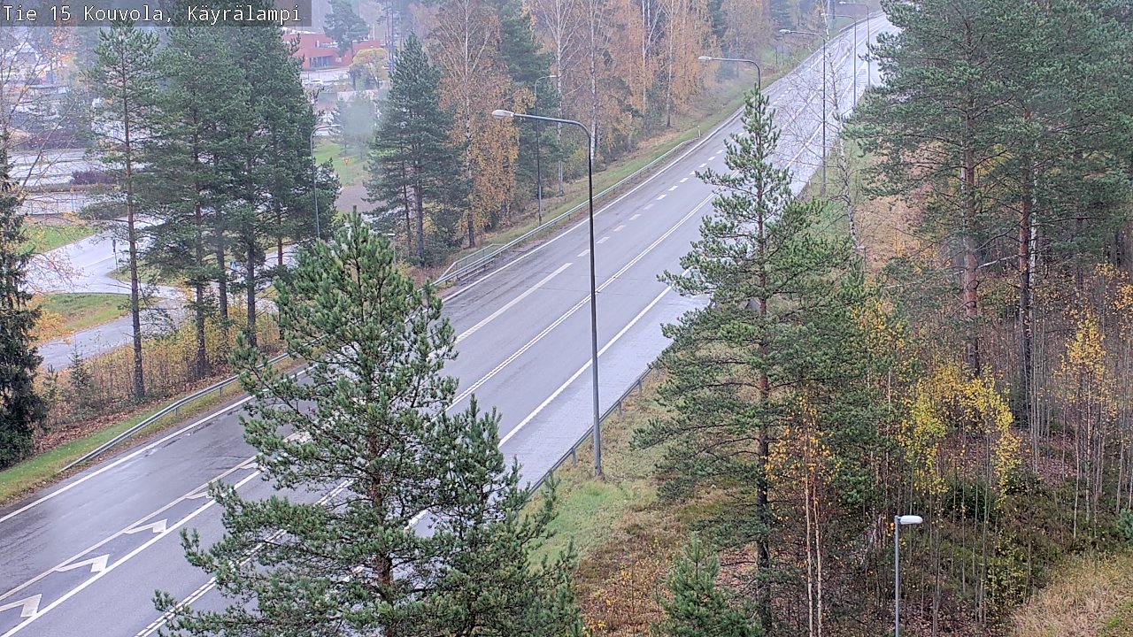 Kelikamera Kouvola, Käyrälampi, Tie 6 Lappeenrantaan