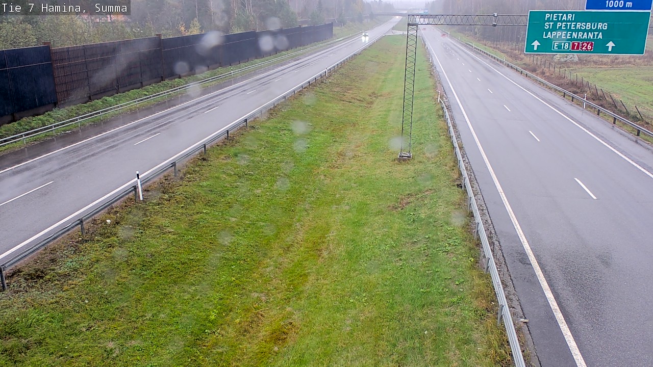 Kelikamera Hamina, Summa, vt7_Haminaan