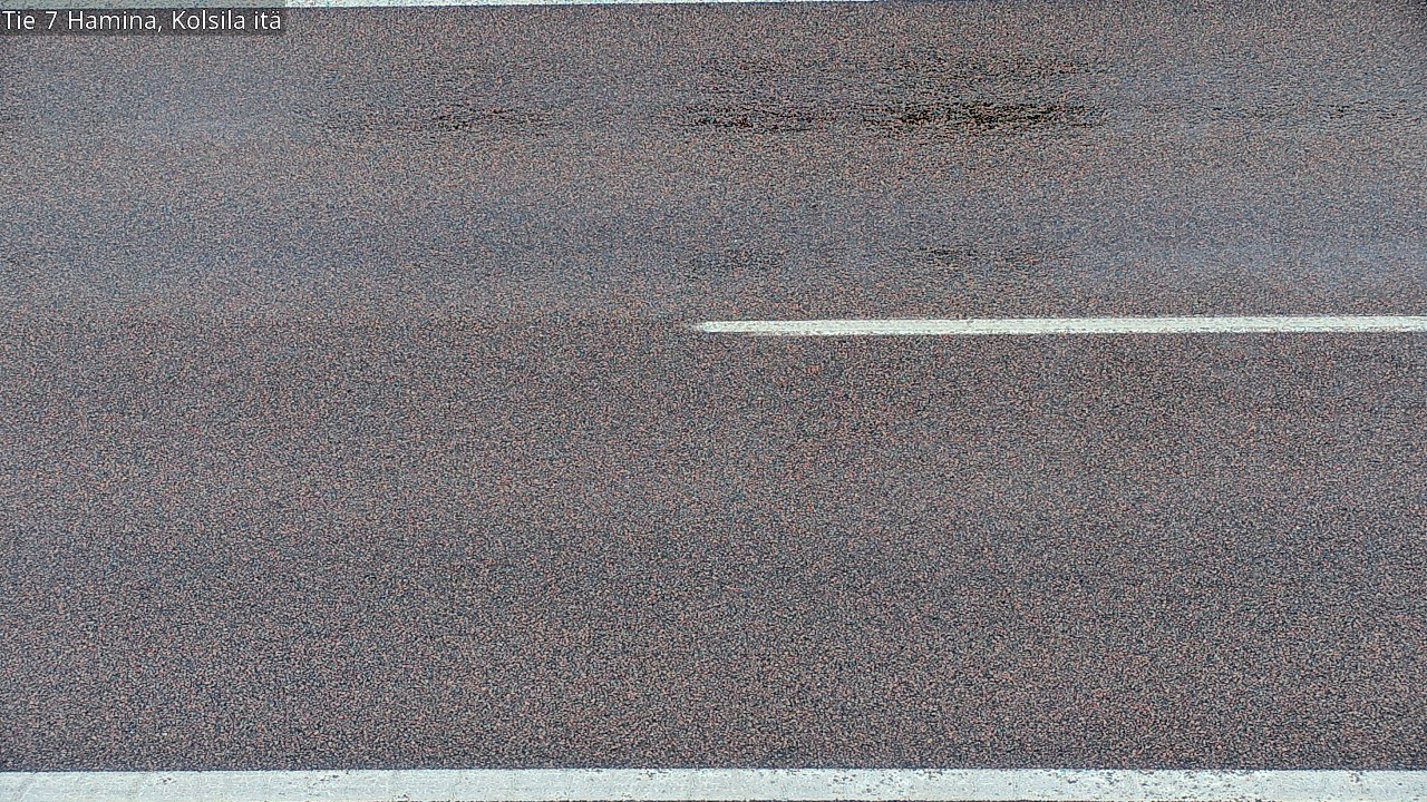 Kelikamera Hamina, Kolsila, tienpinta