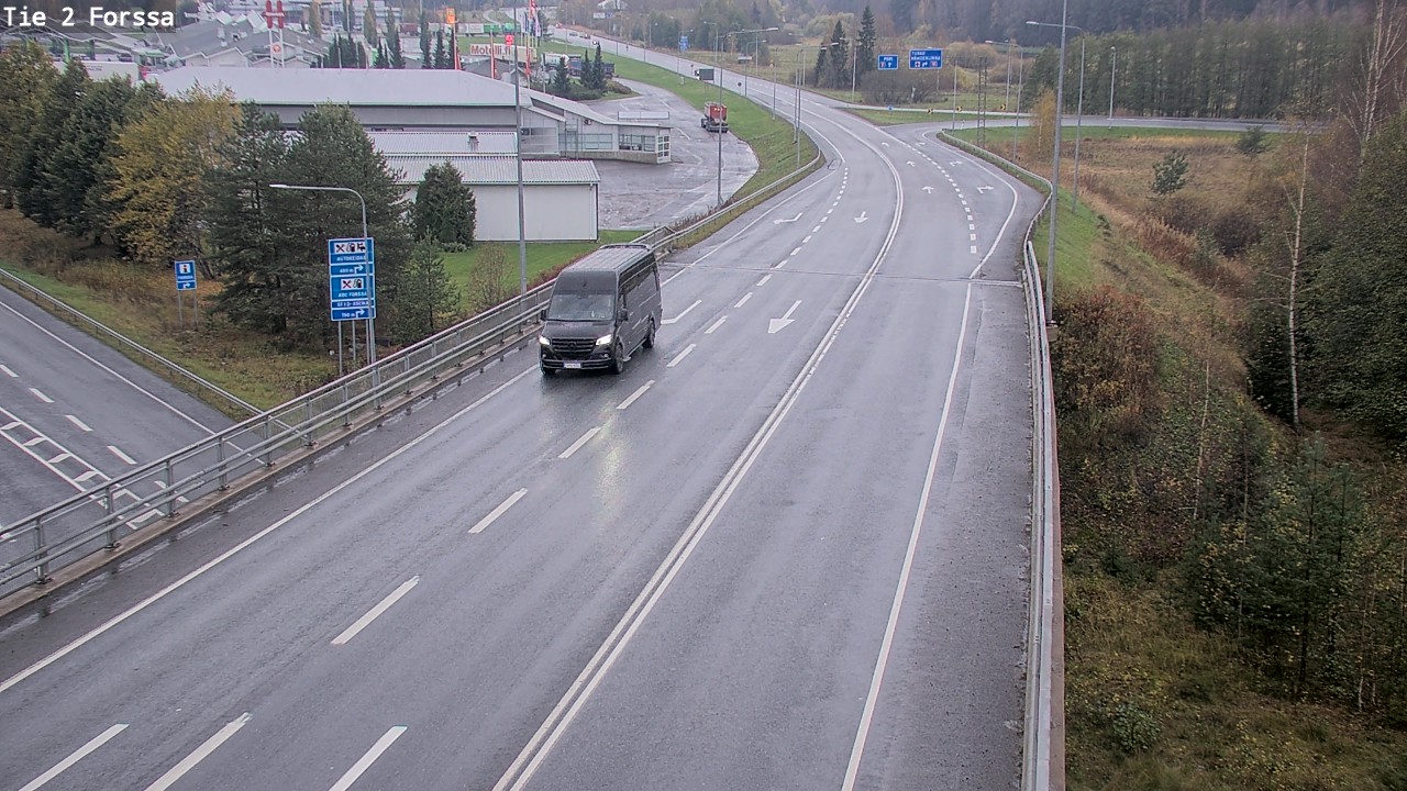 Kelikamera Forssa, Tie 2 Poriin