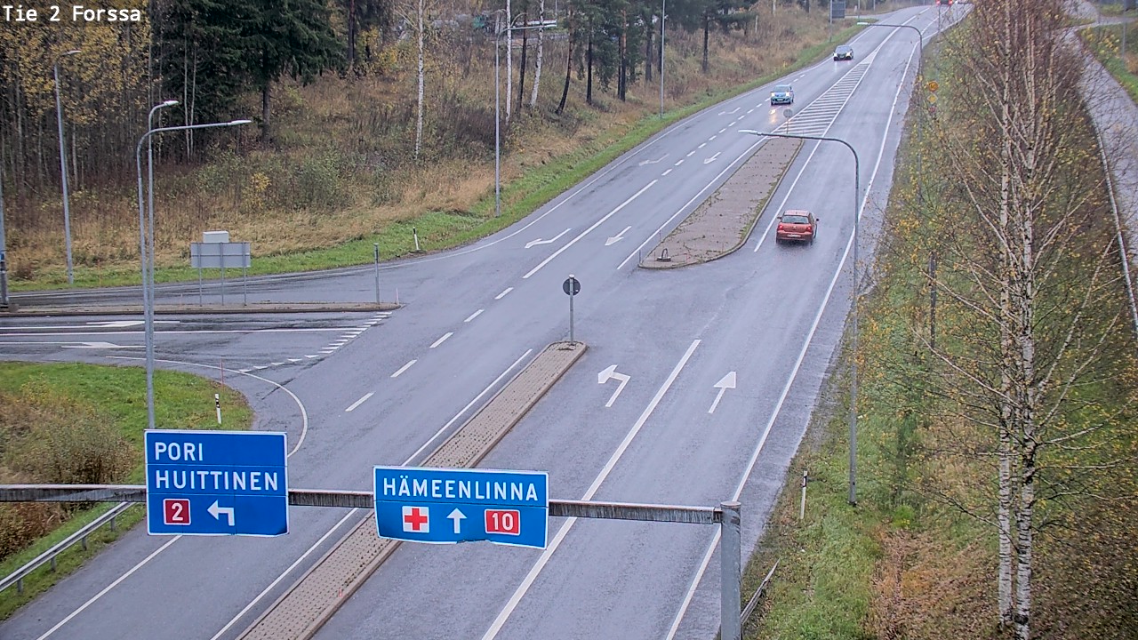 Kelikamera Forssa, Tie 10 Hämeenlinnaan