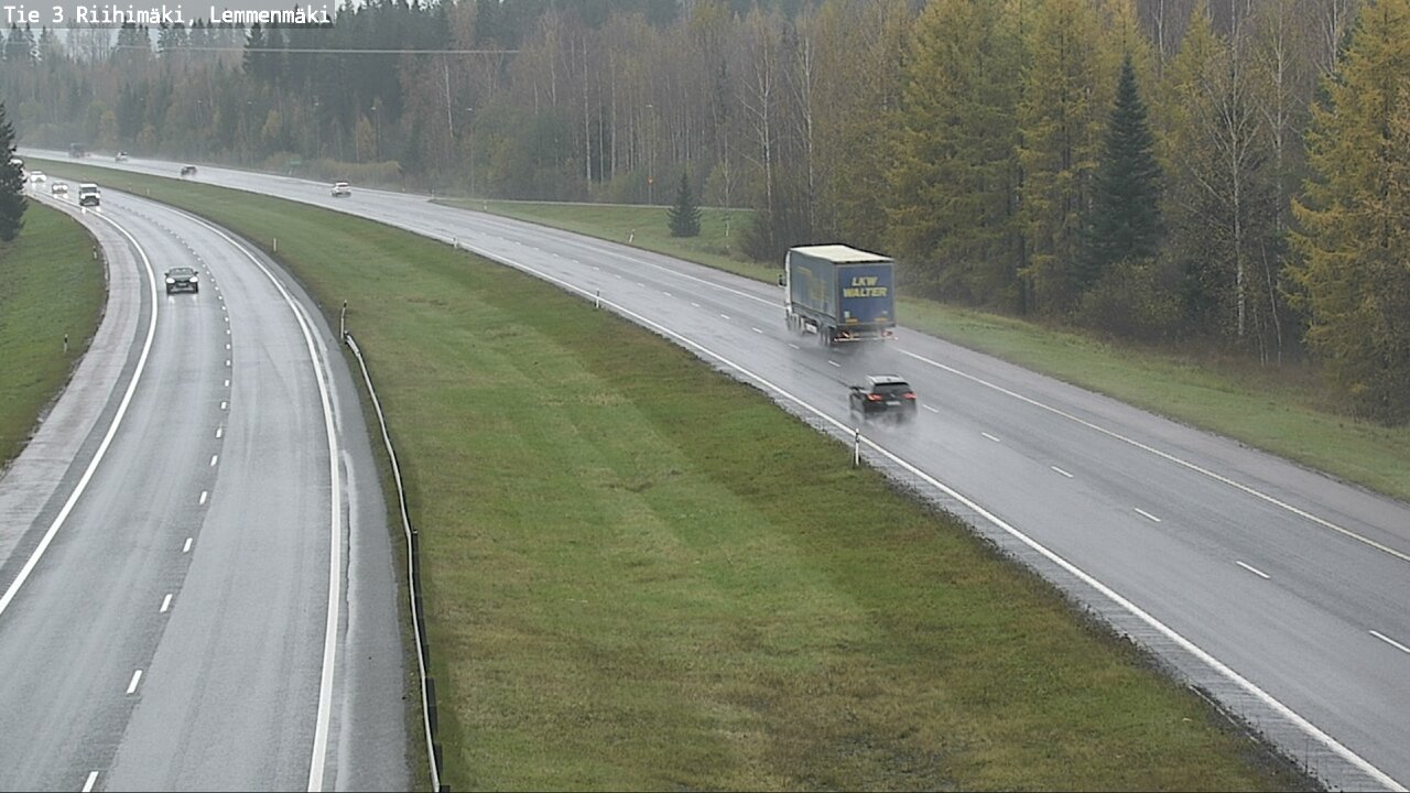 Kelikamera Riihimäki, Lemmenmäki, Tie 3 Hämeenlinnaan
