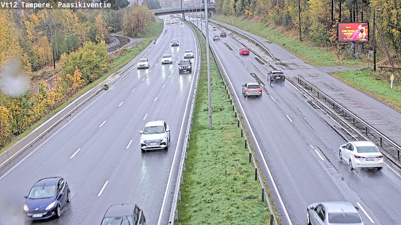 Kelikamera Tampere, Paasikiventie, Lahteen