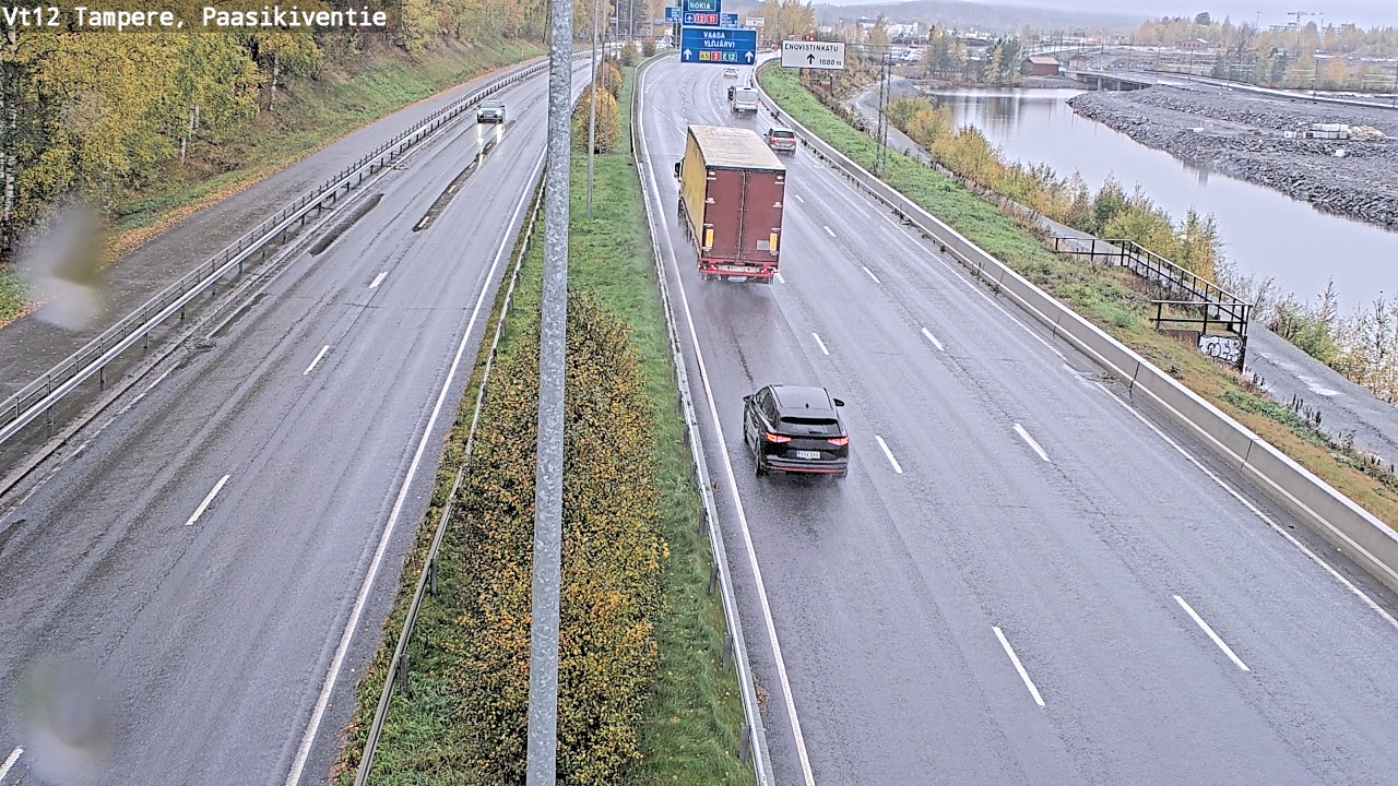 Kelikamera Tampere, Paasikiventie, Raumalle