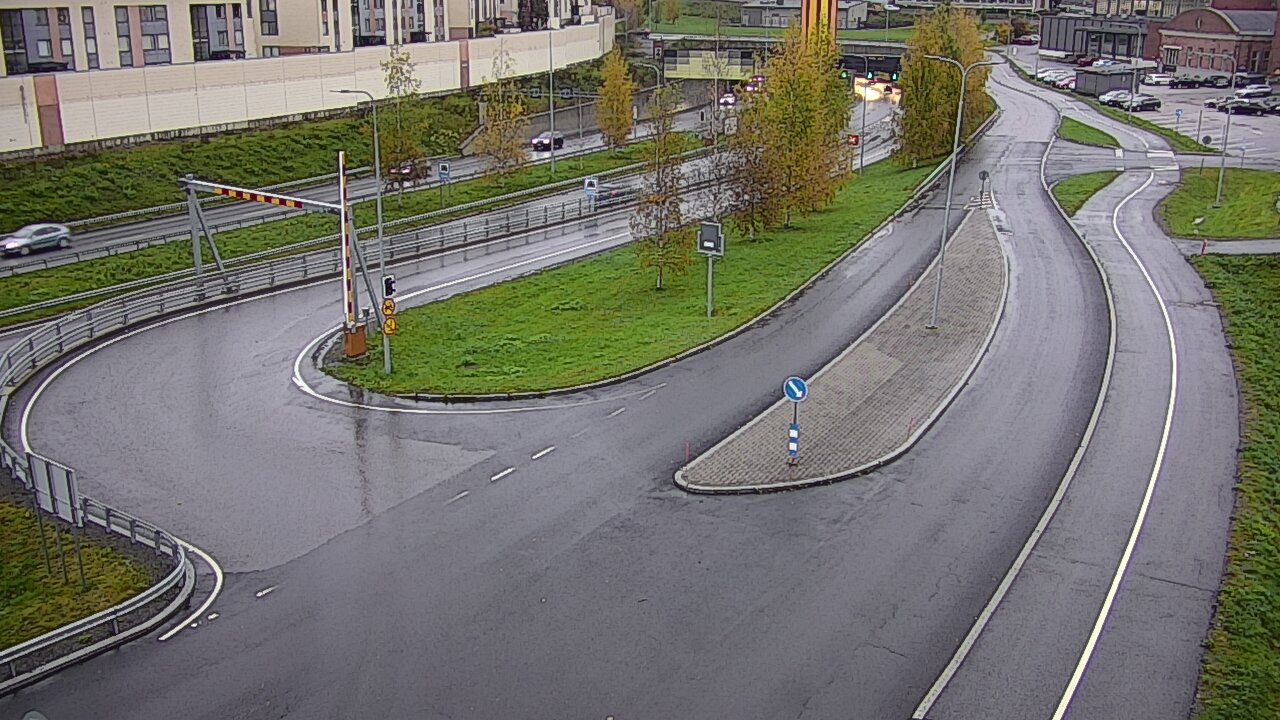 Kelikamera Tampere, Rantatunnelin ramppi, länsi, Tie 12 Tampere, Rantatunneli