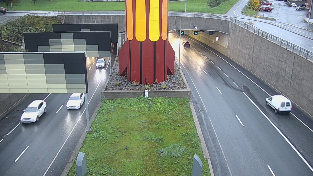 Kelikamera Tampere, Rantatunnelin puomi, länsi, Tie 12 Tampere, Rantatunneli