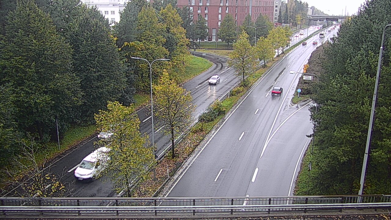 Kelikamera Tampere, Kalevan puistotie, Tie 12 Tampere, Petsamo