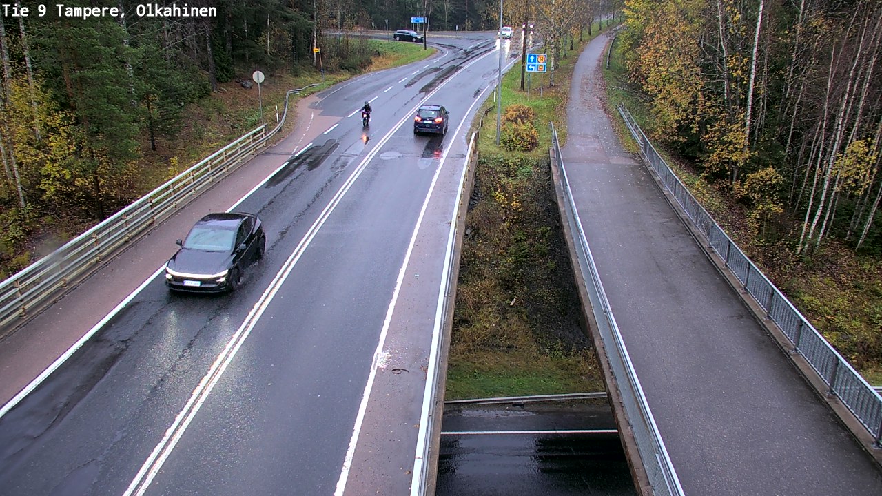 Kelikamera Tampere, Olkahinen, Tie 338 Olkahisiin