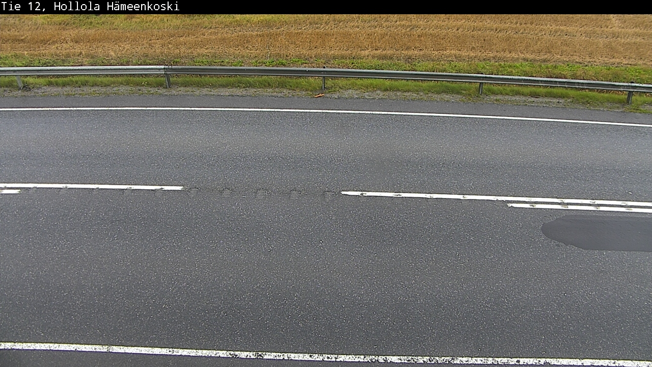 Kelikamera Hollola Hämeenkoski, tienpinta