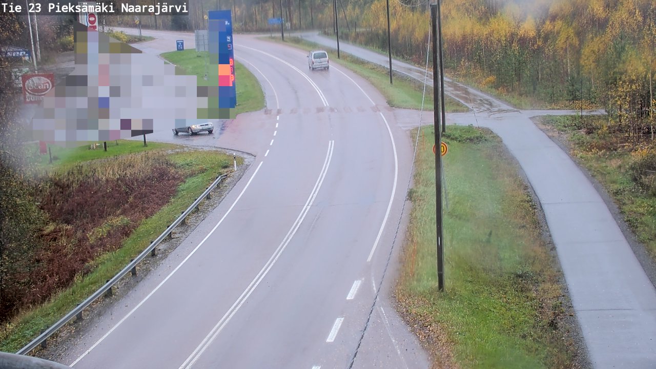 Kelikamera Pieksämäki, Naarajärvi, Tie 447 Kangasniemelle