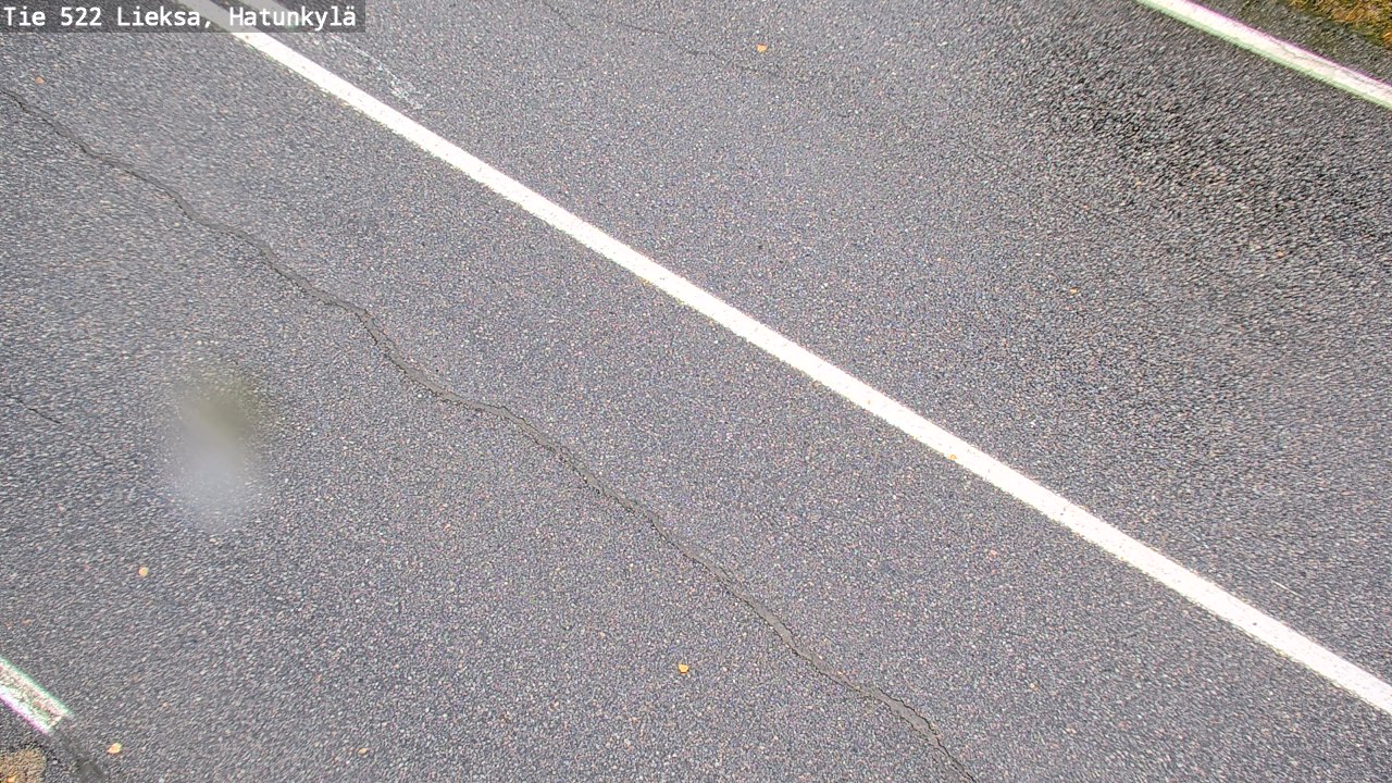 Kelikamera Lieksa, Hatunkylä, Tienpinta