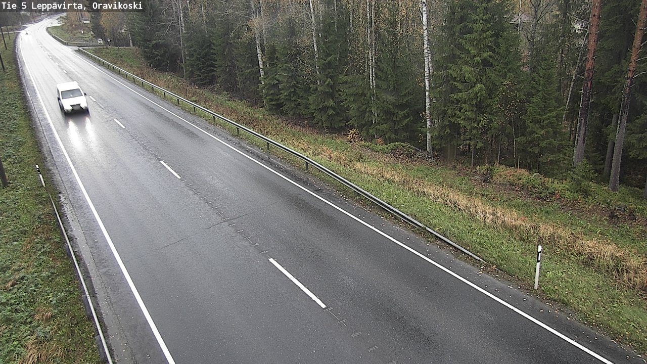 Kelikamera Leppävirta, Oravikoski, Kuopioon