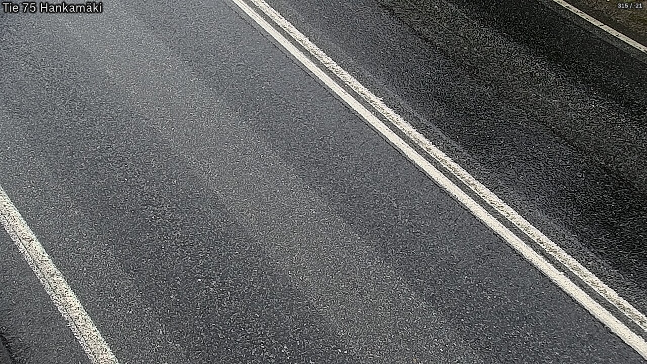 Kelikamera Rautavaara, Hankamäki, Tienpinta
