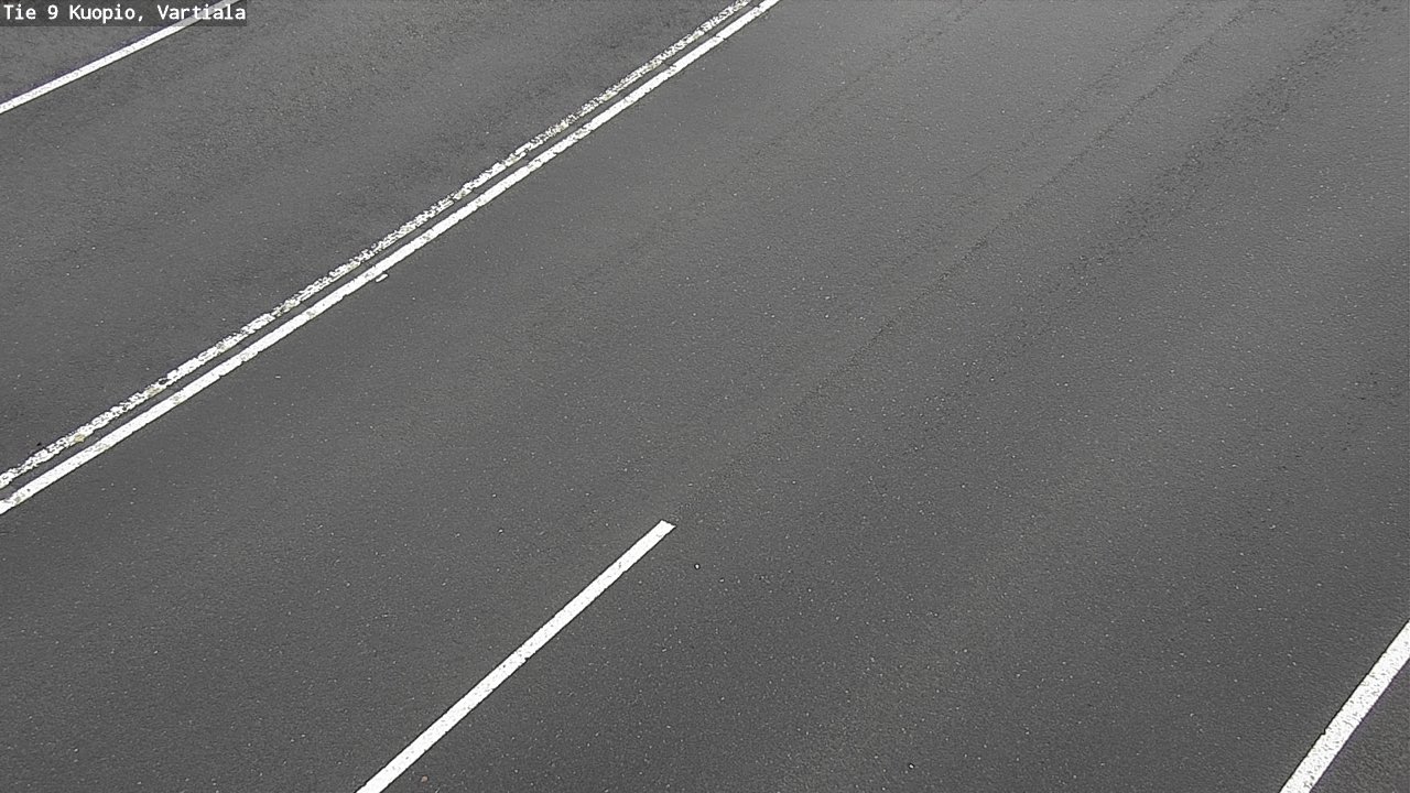 Kelikamera Kuopio, Vartiala, Tienpinta
