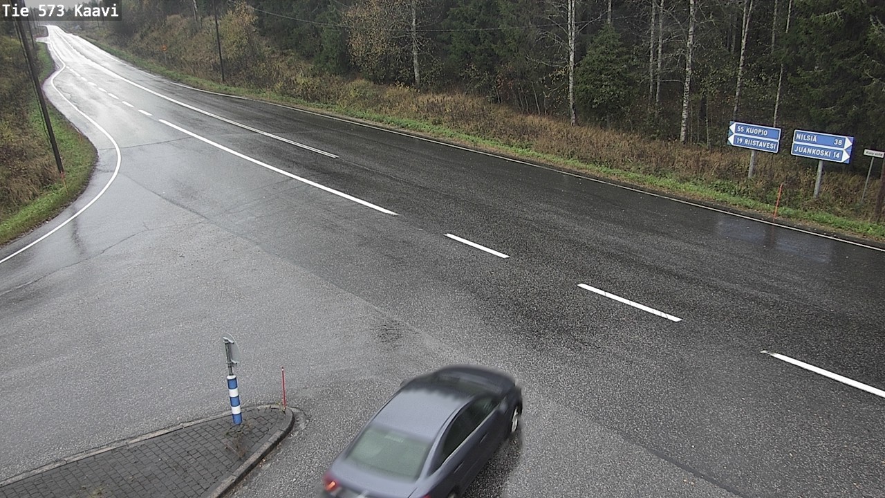 Kelikamera Kaavi, Tie 566 Riistavedelle