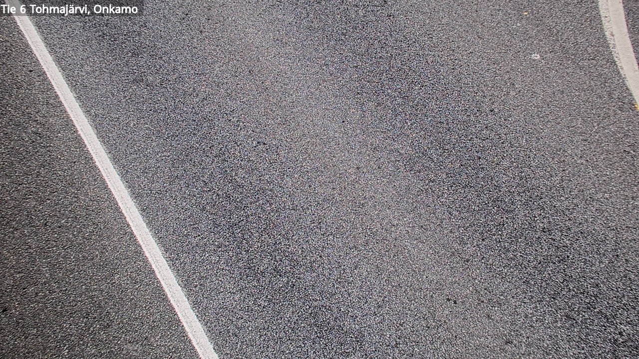Kelikamera Tohmajärvi, Onkamo, Tienpinta