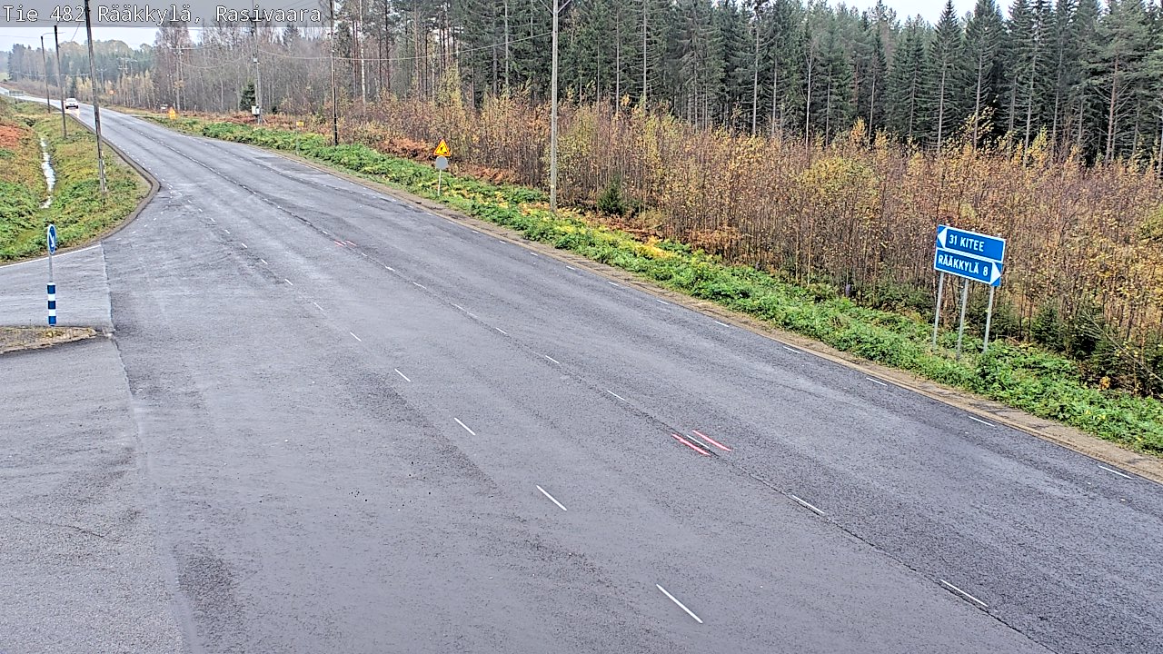 Kelikamera Rääkkylä, Rasivaara, Kiteelle