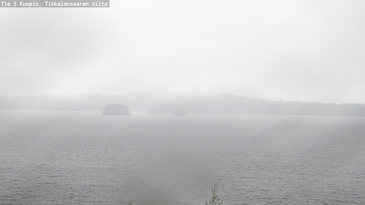 Kelikamera Kuopio, Tikkalansaari, Järvimaisema Kallavedelle