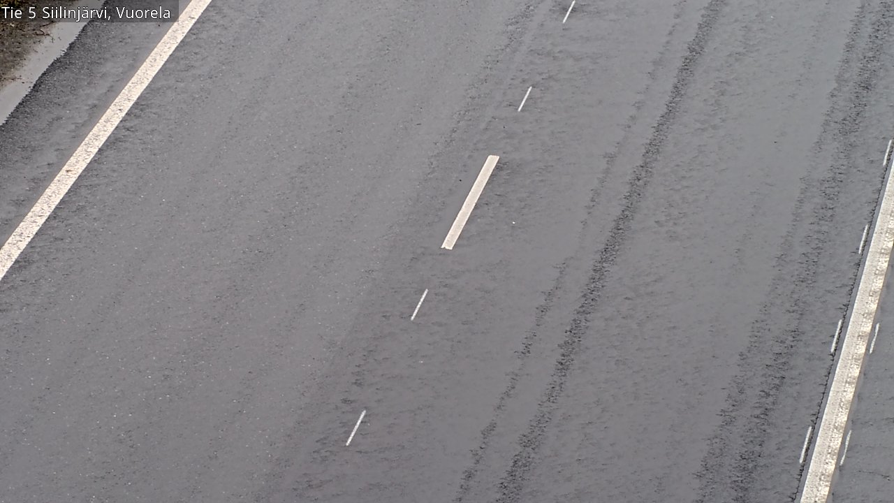 Kelikamera Siilinjärvi, Vuorela, Tienpinta