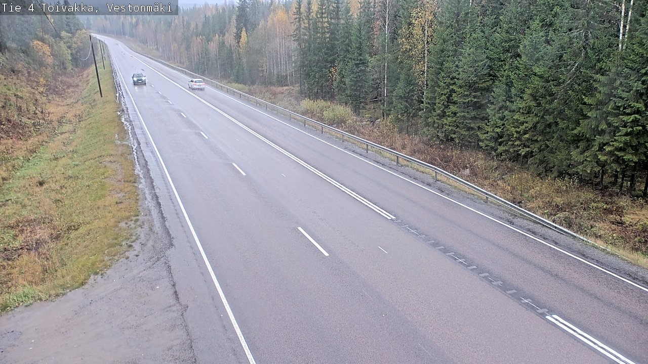 Kelikamera Toivakka, Vestonmäki, Jyväskylään