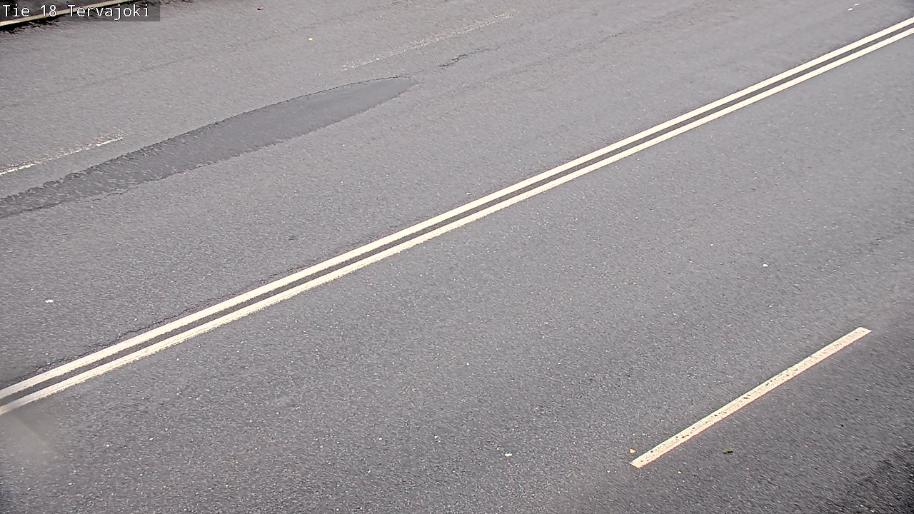 Kelikamera Vaasa Vähäkyrö, Tervajoki, Tienpinta
