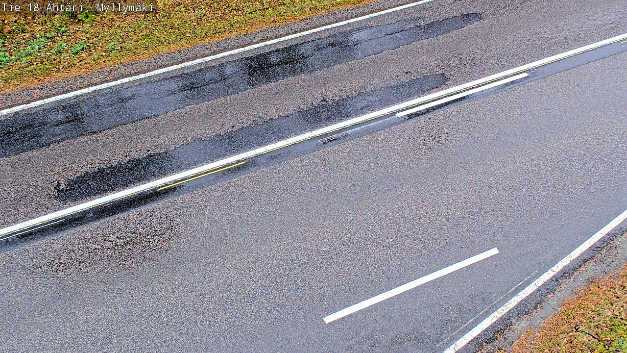 Kelikamera Ähtäri, Myllymäki, Tienpinta