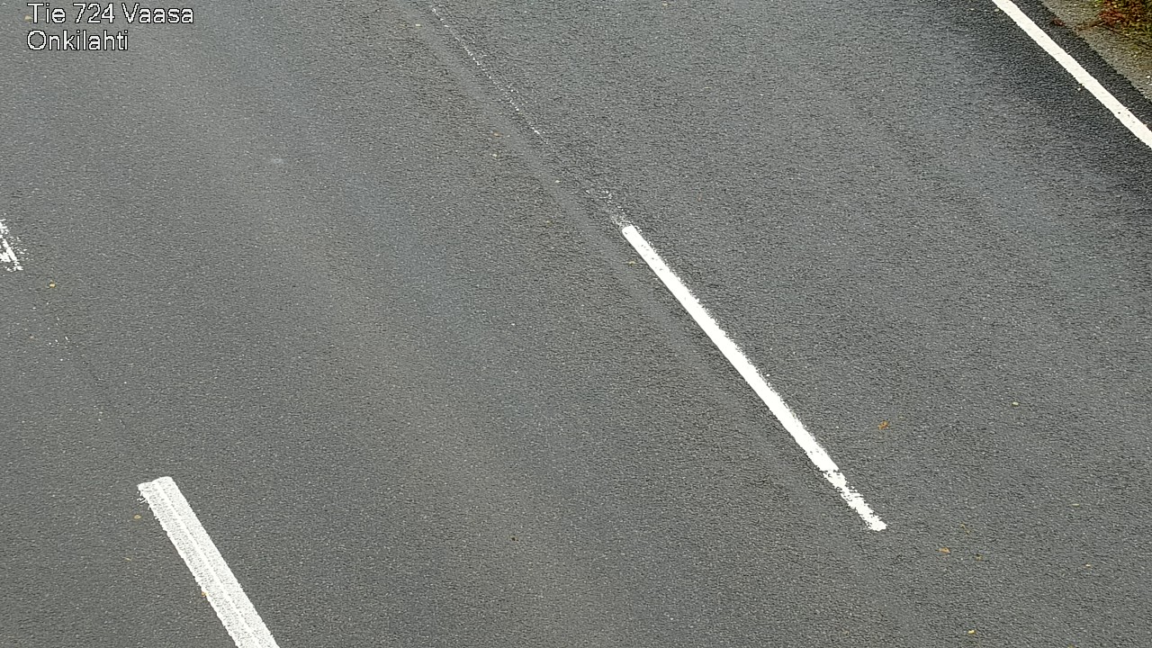 Kelikamera Vaasa, Onkilahti, Tienpinta