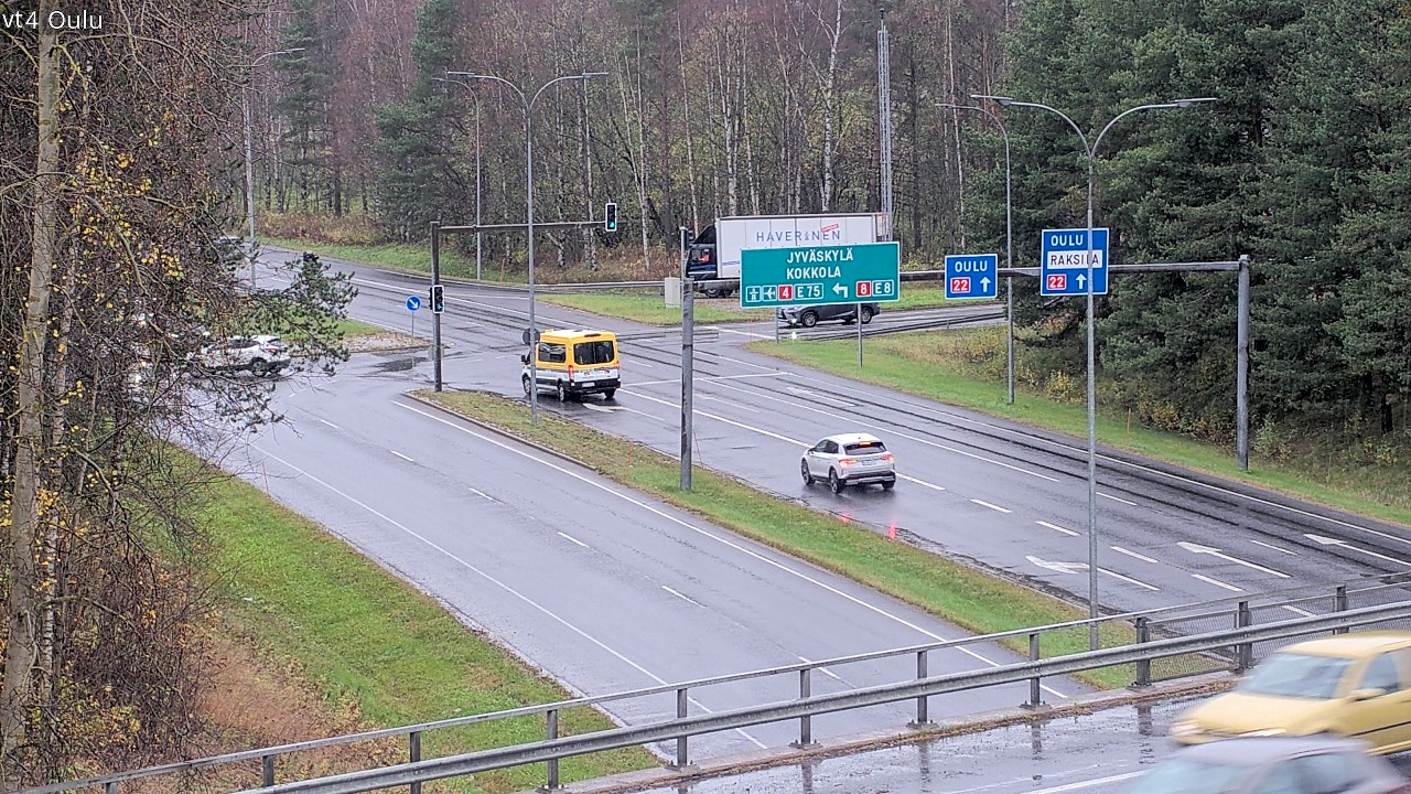 Kelikamera Oulu, Tie 22 Ouluun