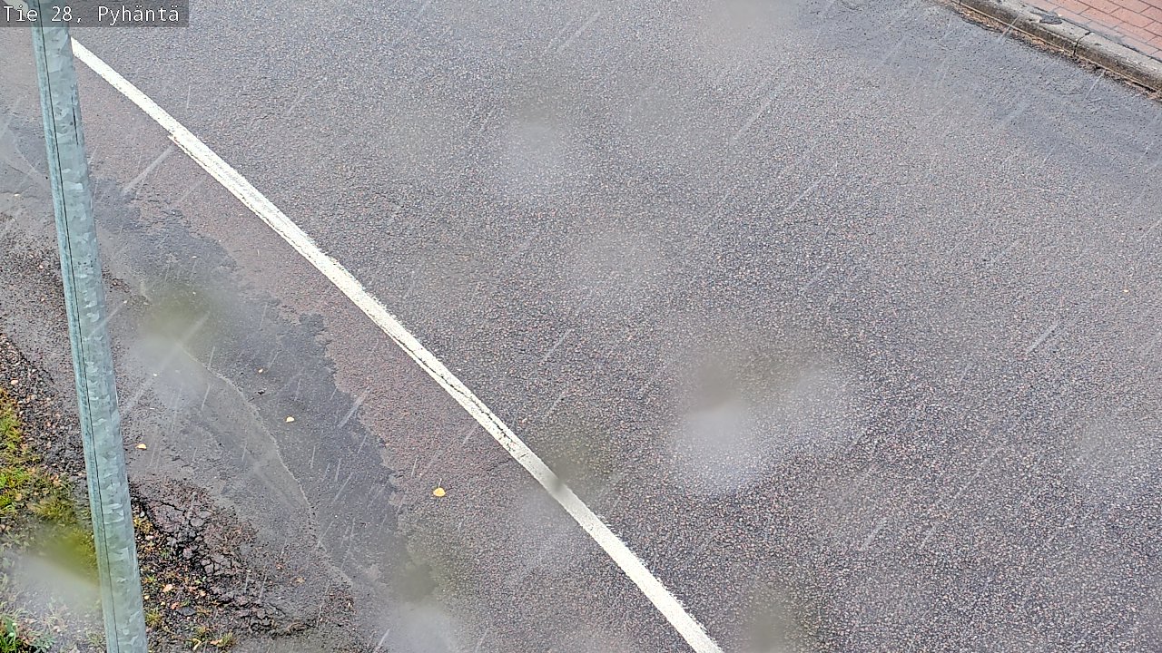 Kelikamera Pyhäntä, Tie 88 tienpinta