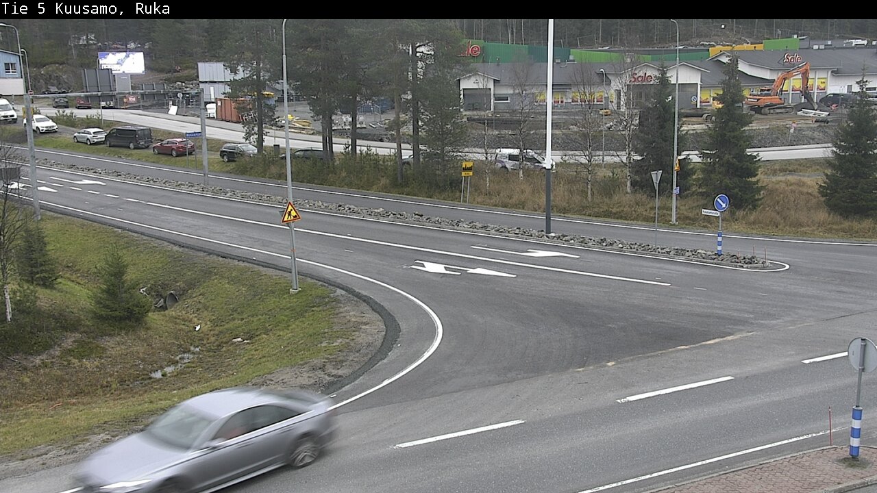 Kelikamera Kuusamo, Ruka, Tie 8692 Rukalle