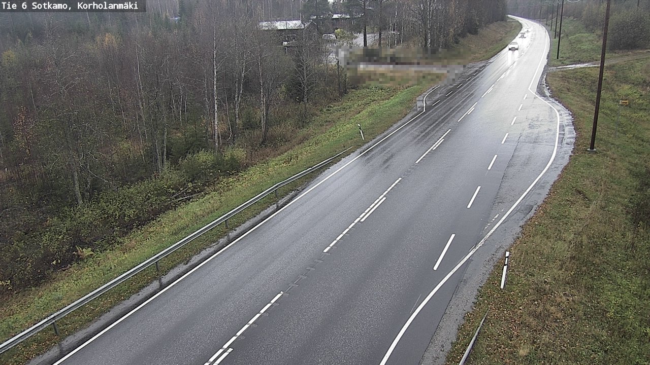 Kelikamera Sotkamo, Korholanmäki, Kajaaniin