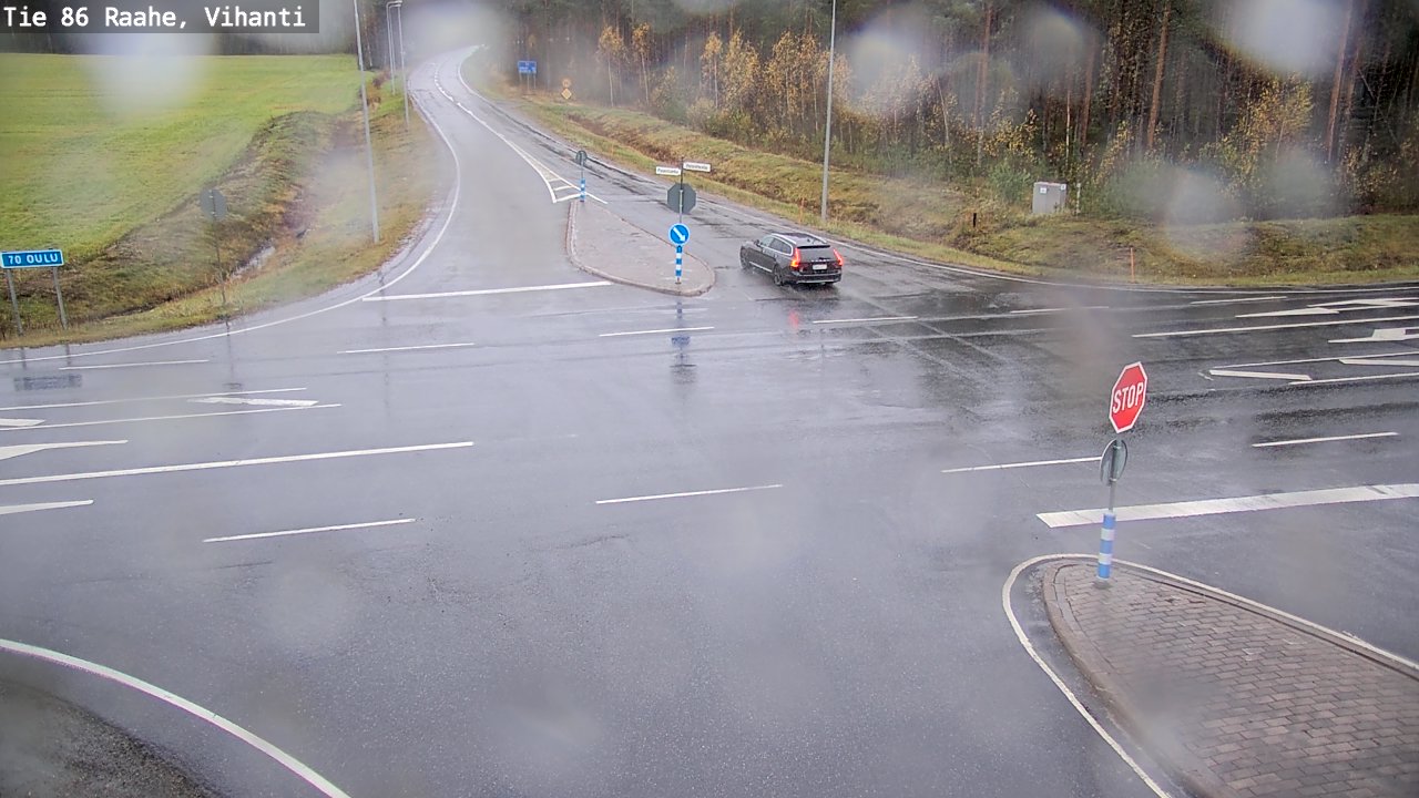 Kelikamera Raahe, Vihanti, Tie 88 Iisalmeen