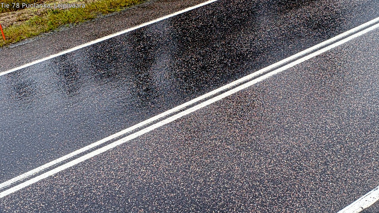 Kelikamera Puolanka, Leipivaara, Tienpinta
