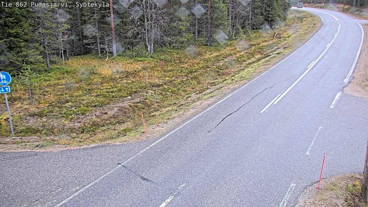 Kelikamera Pudasjärvi, Syötekylä, Lehtovaaraan (länteen)