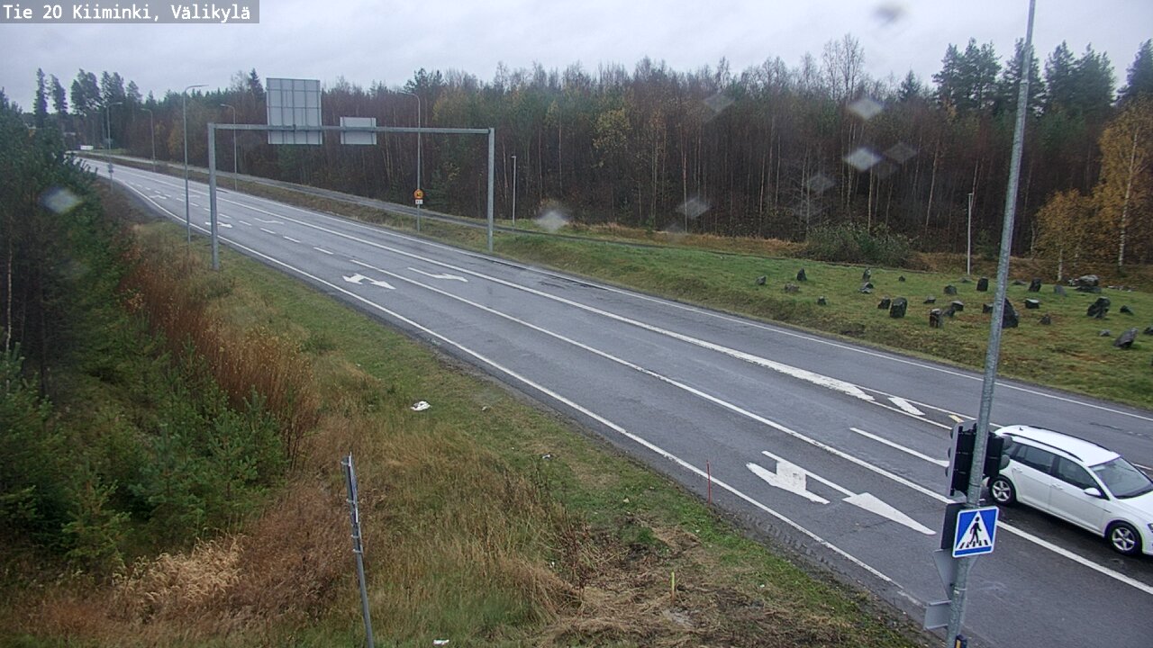 Kelikamera Oulu Kiiminki, Välikylä, Tie 833 Yli-Kiiminkiin