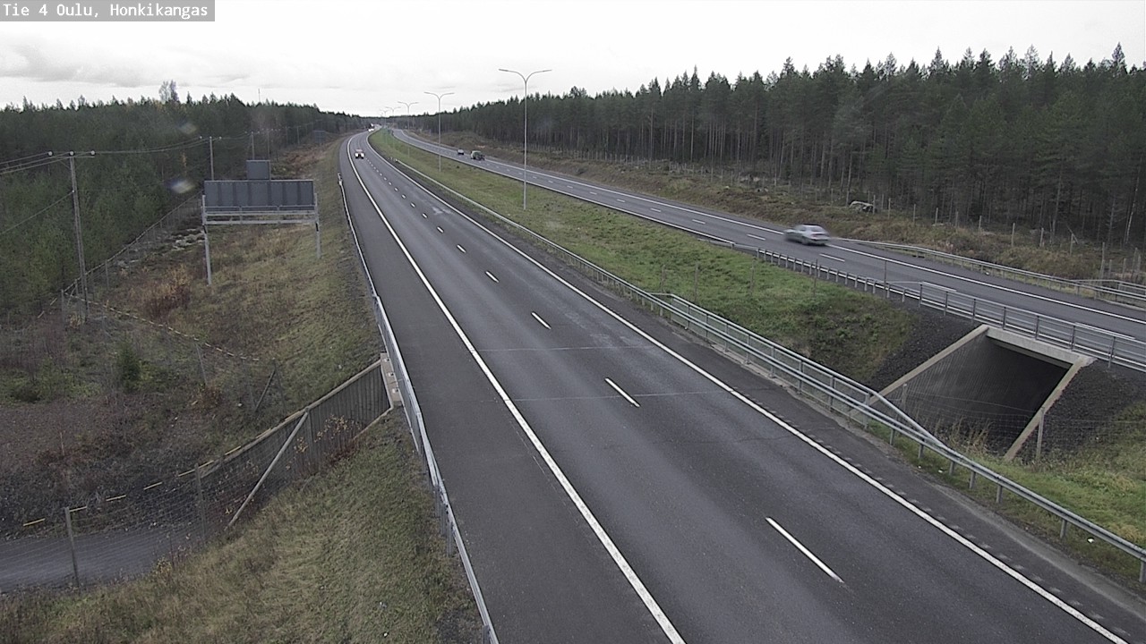 Kelikamera Oulu, Honkikangas, Kemiin