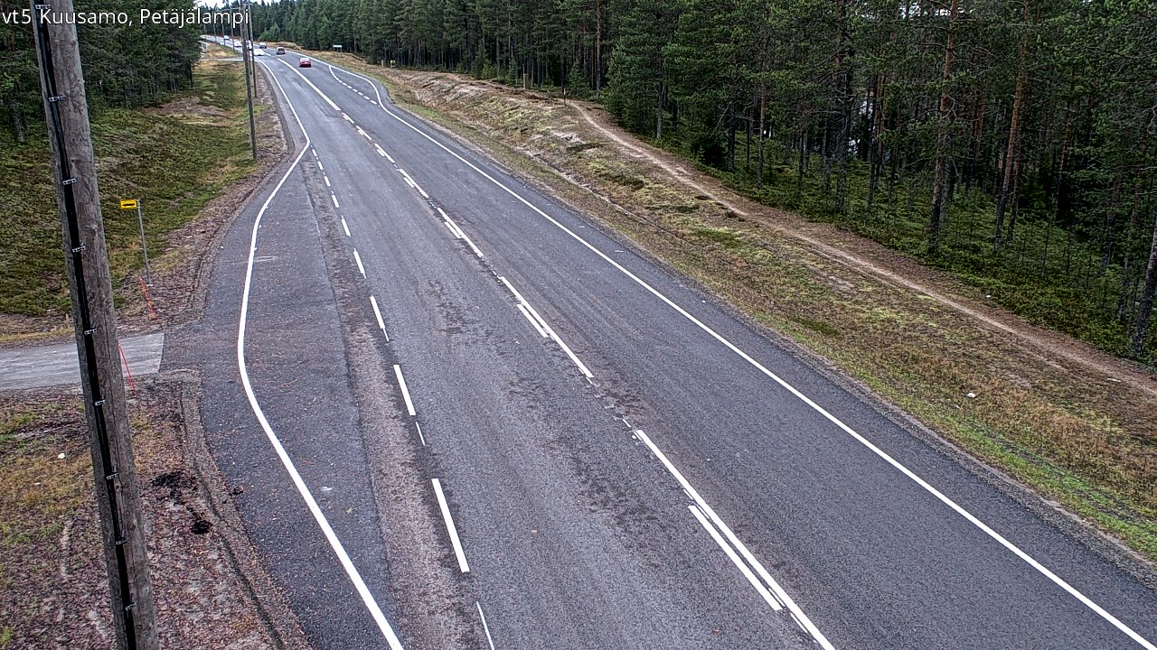 Kelikamera Kuusamo, Petäjälampi, Kemijärvelle