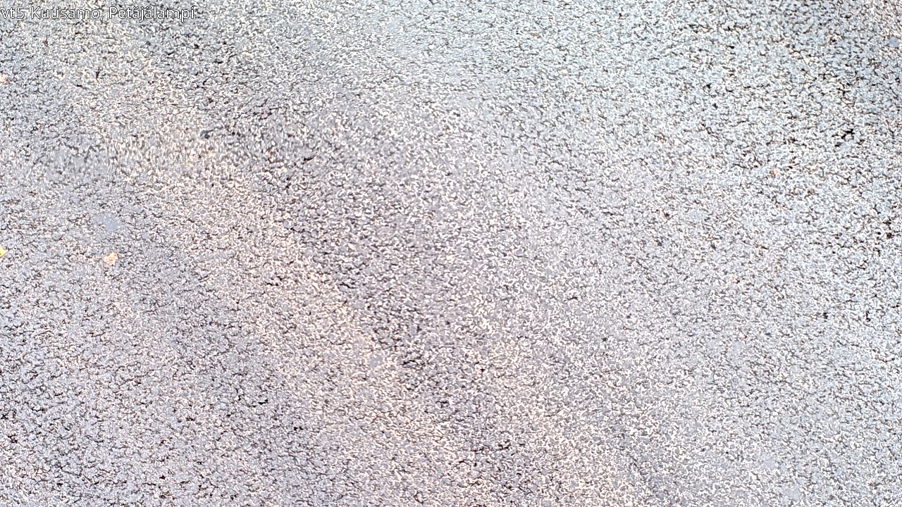 Kelikamera Kuusamo, Petäjälampi, Tienpinta2