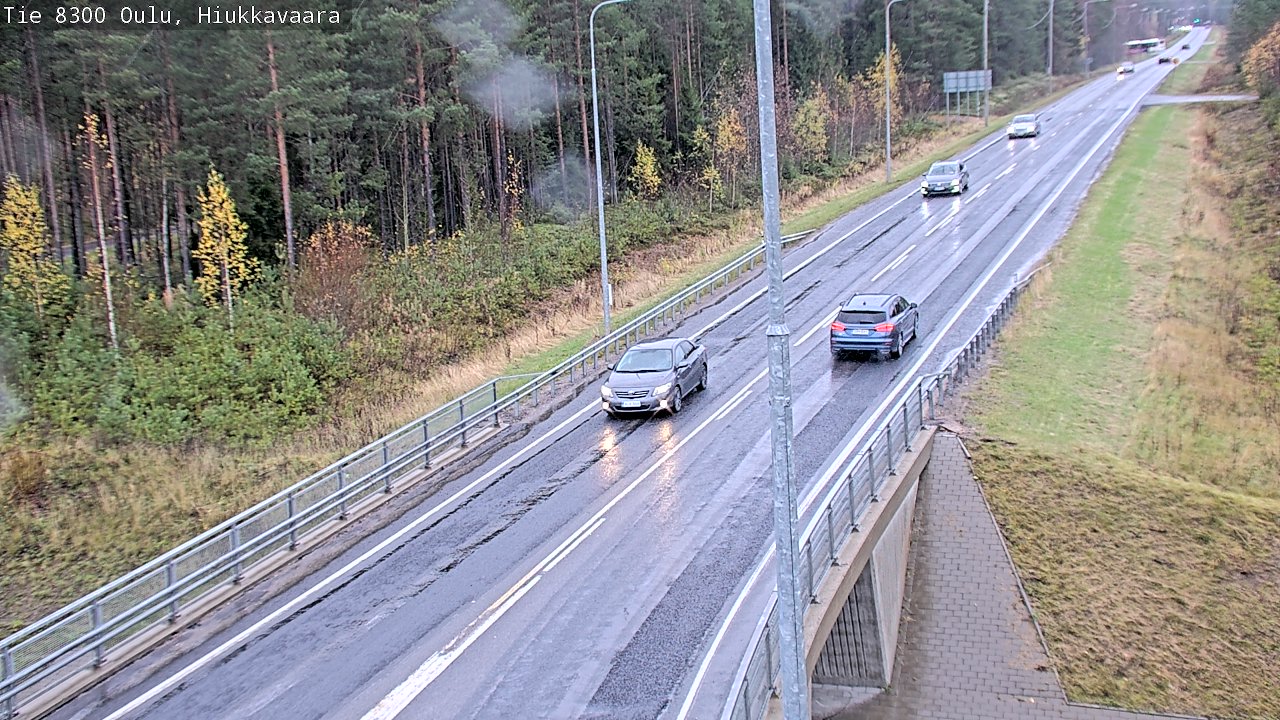 Kelikamera Oulu Hiukkavaara, Tienpinta