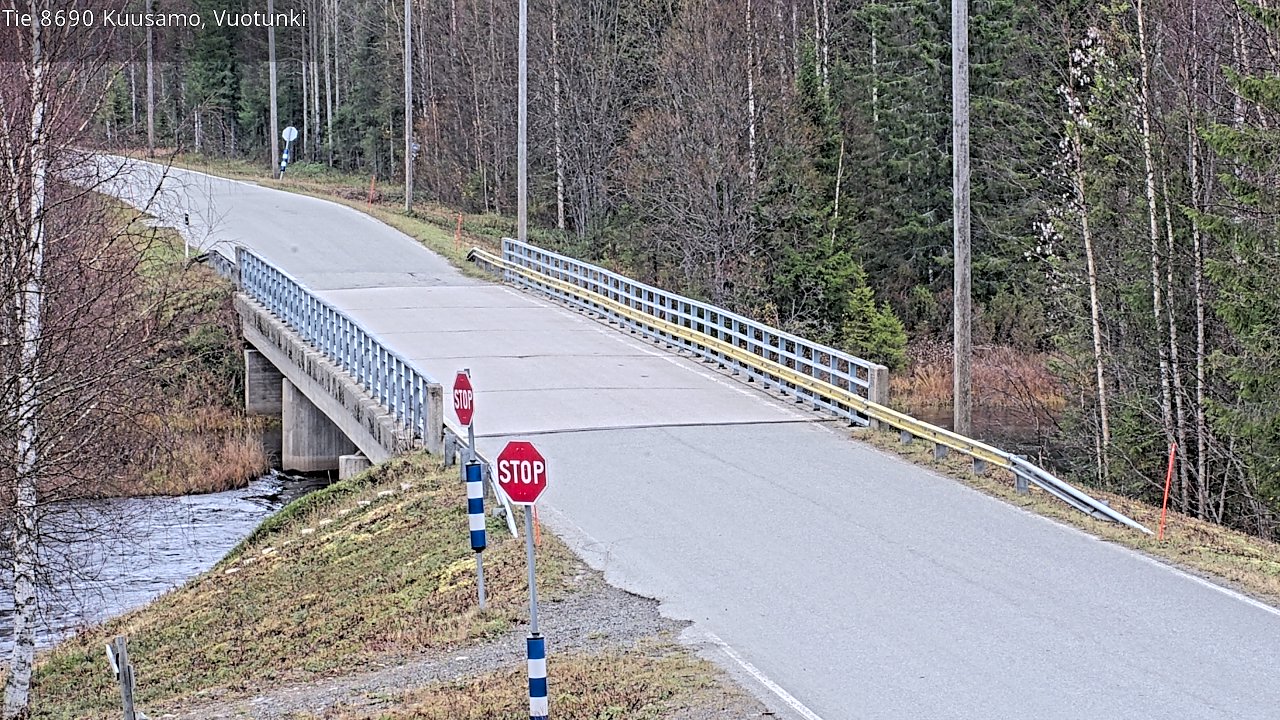 Kelikamera Kuusamo, Vuotunki, Silta