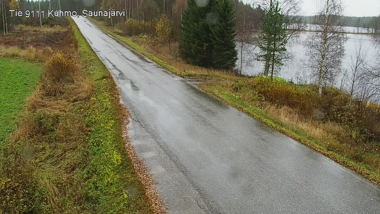 Kelikamera Kuhmo, Saunajärvi, Saunajärventie itään