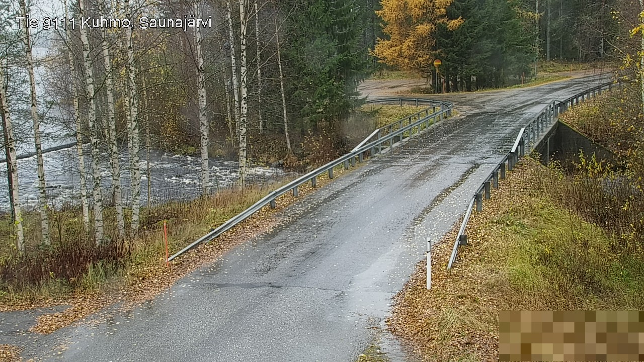 Kelikamera Kuhmo, Saunajärvi, Saunajärventie länteen