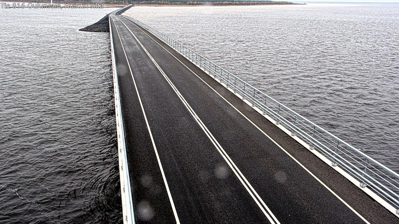 Kelikamera Oulunsalo, Huikun silta, Hailuotoon