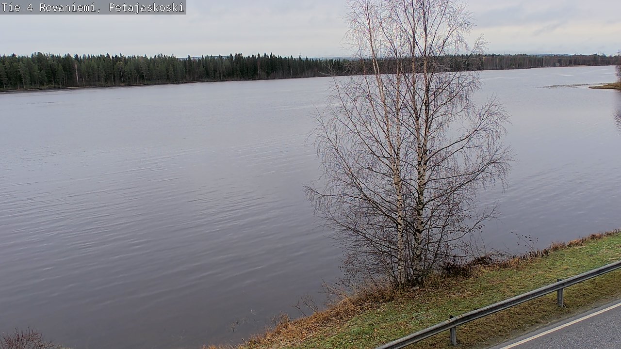 Kelikamera Rovaniemi, Petäjäskoski, Jokimaisema