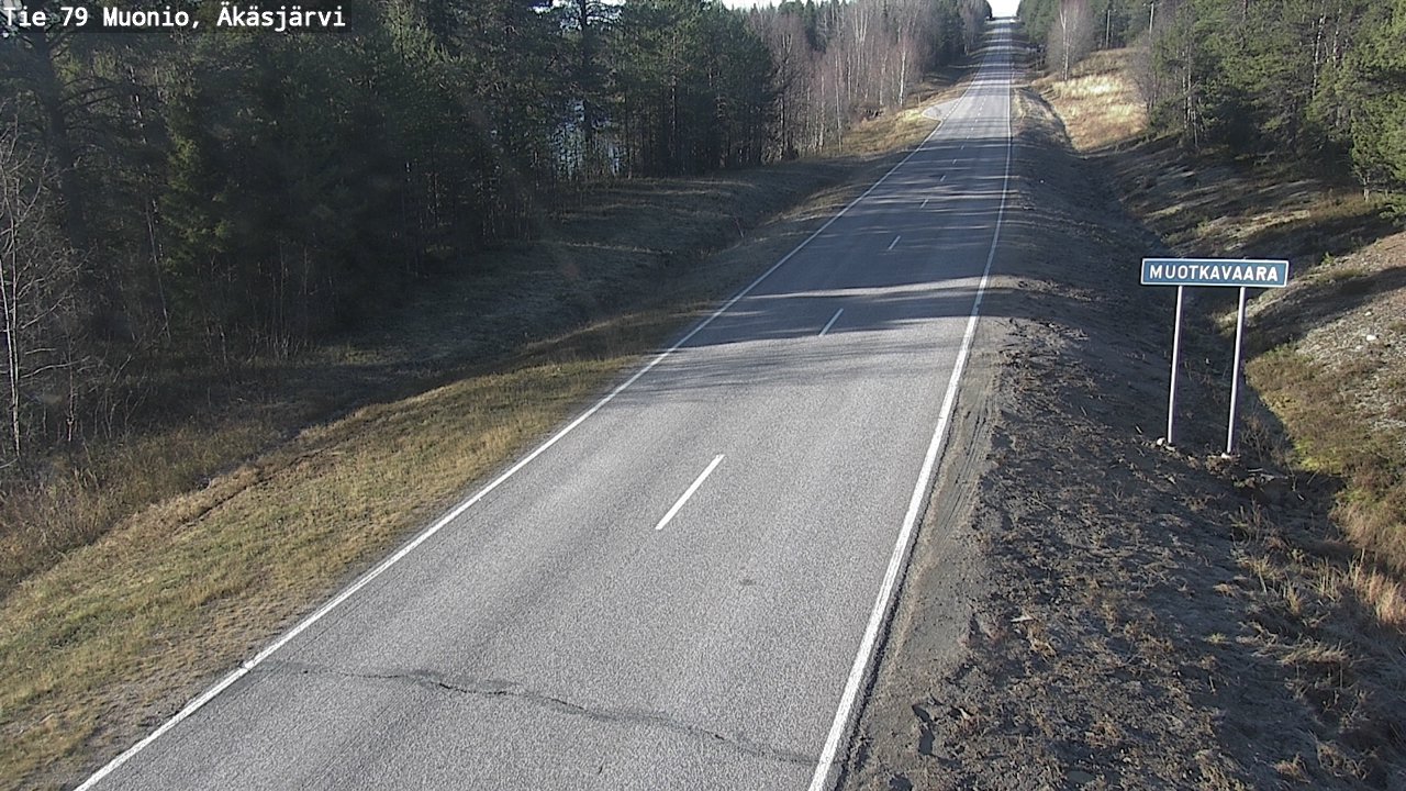Kelikamera Muonio, Äkäsjärvi, Muonioon